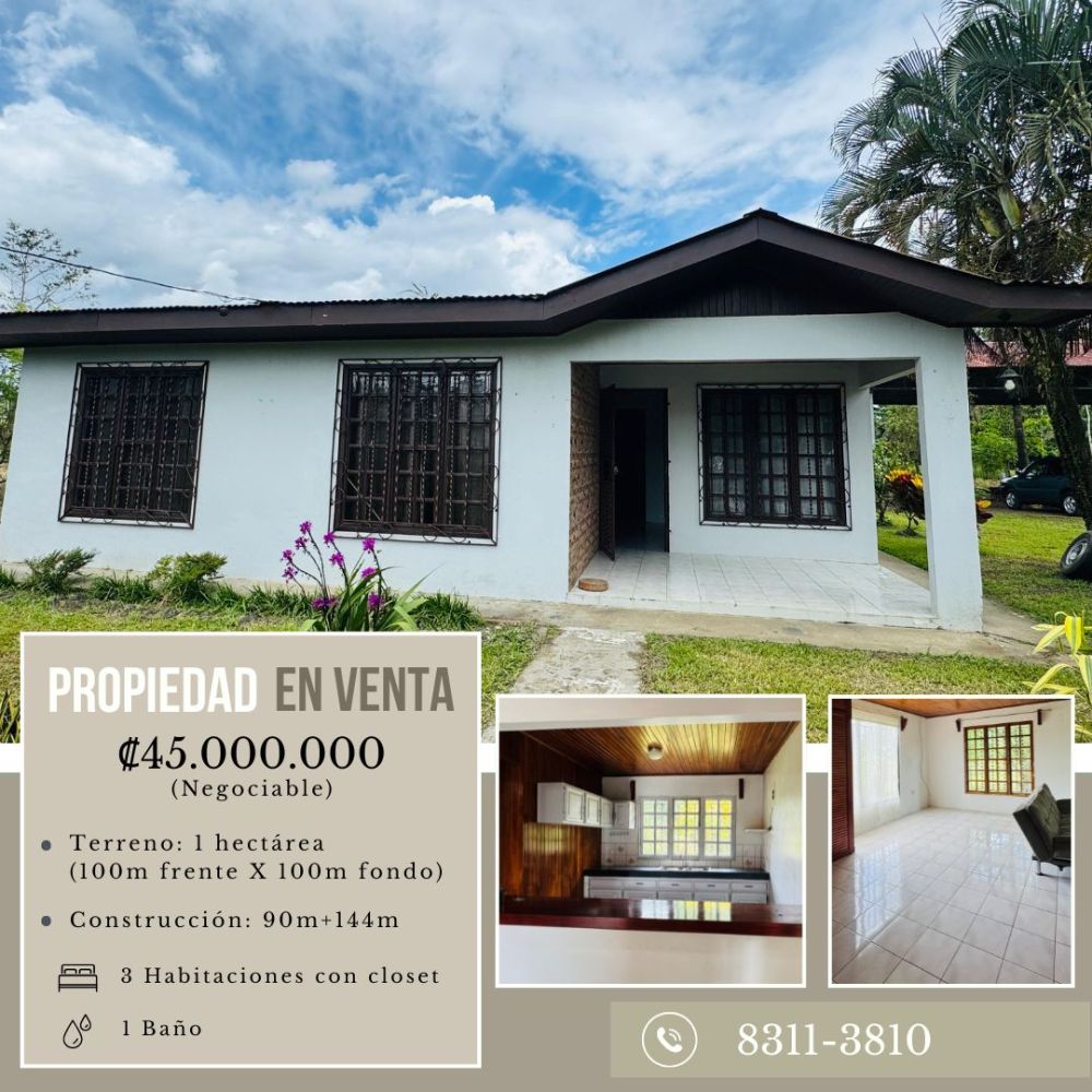 Propiedad en Guapiles, Costa Rica, Guapiles