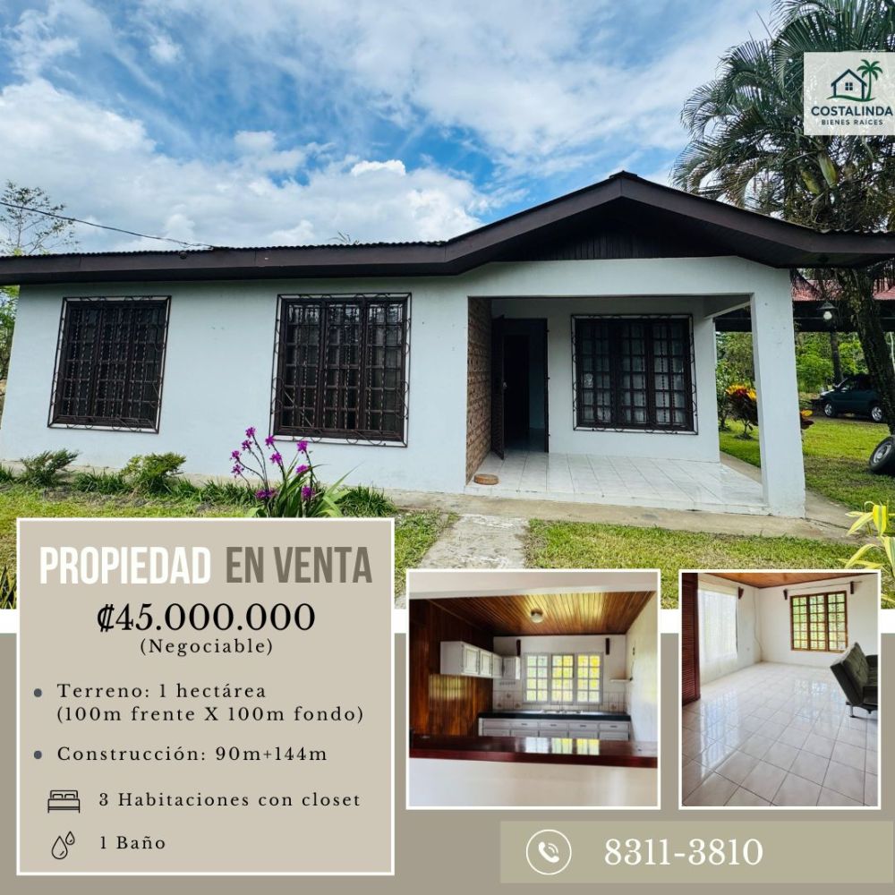 Propiedad en Costa Rica, Guapiles