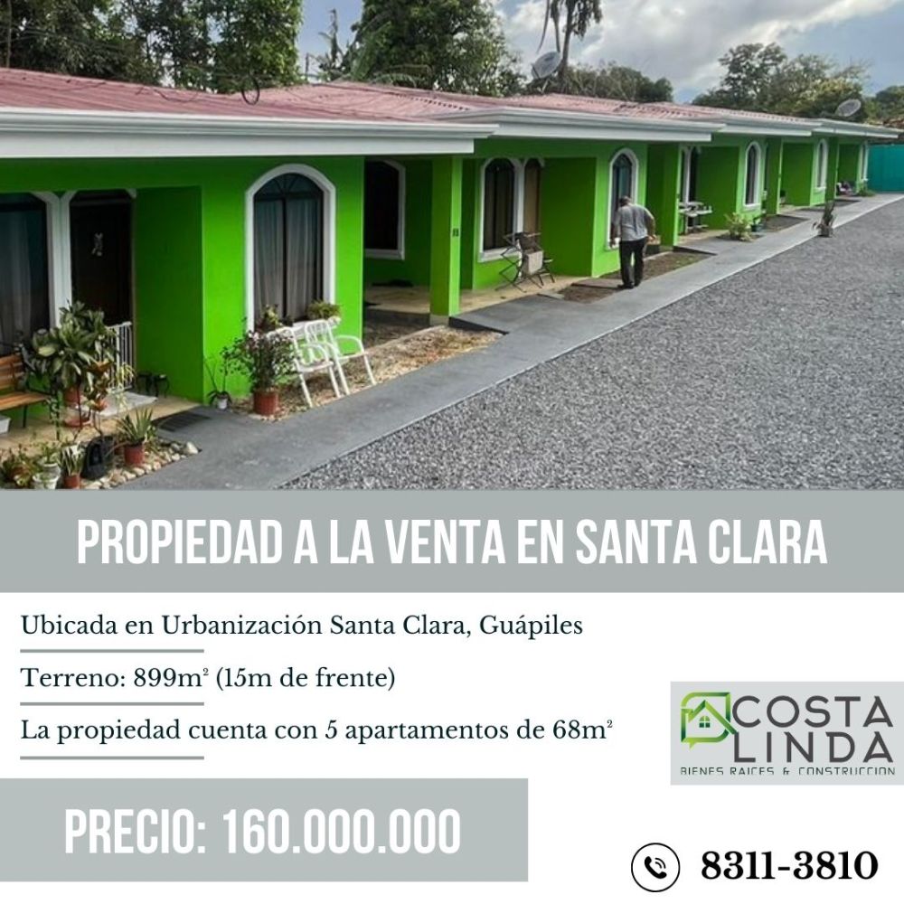 Casa en Venta en Guapiles, Costa Rica