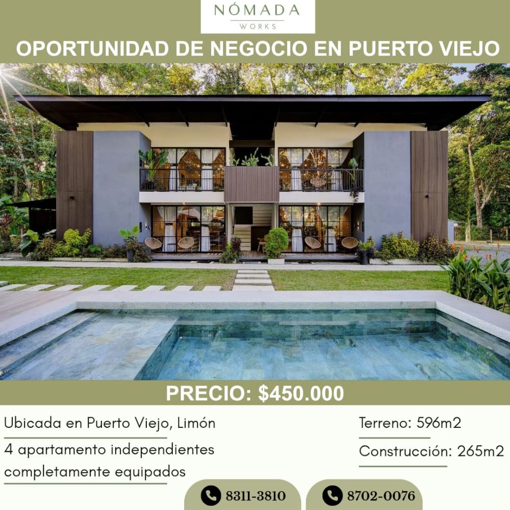 Apartamento en Venta en Limon (Puerto Limon), Costa Rica