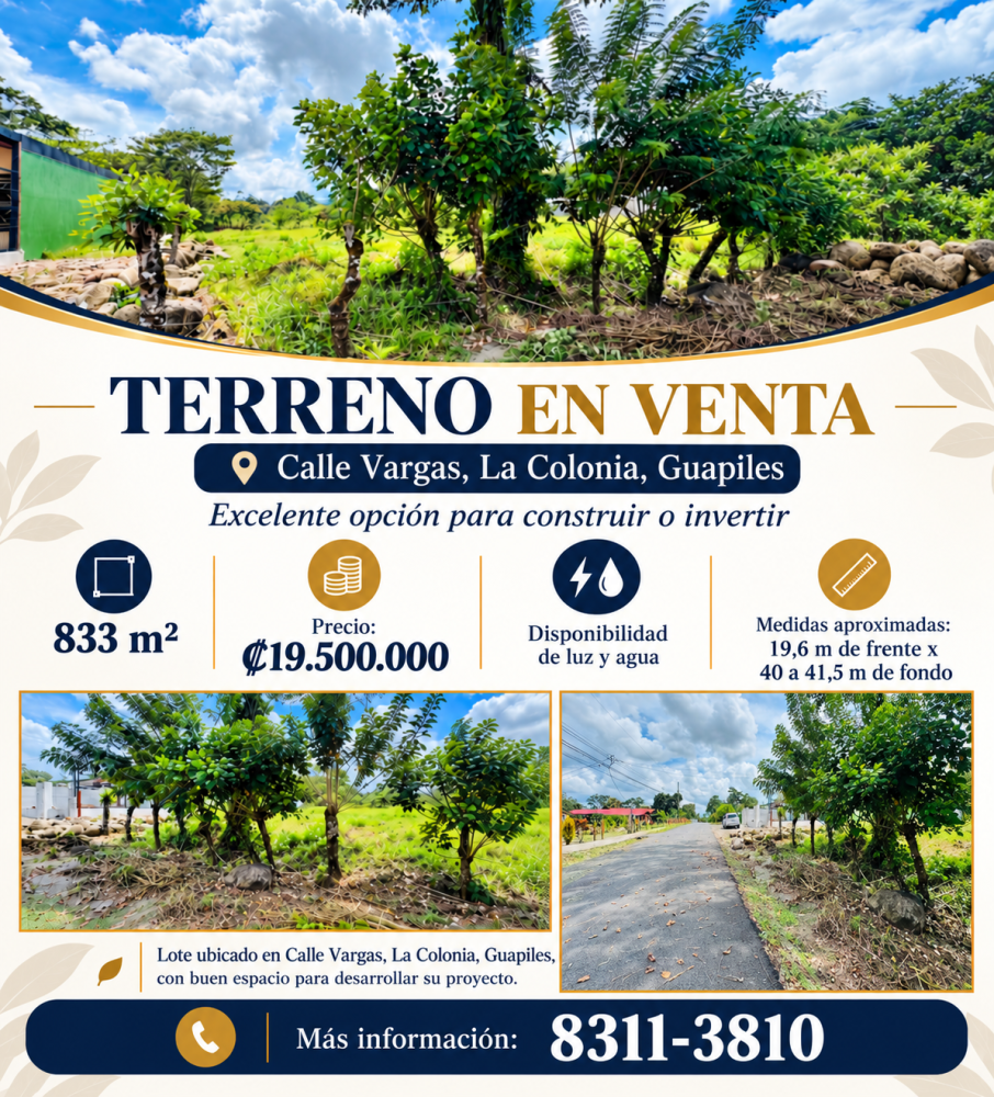 Propiedad en Guapiles, Costa Rica, Guapiles
