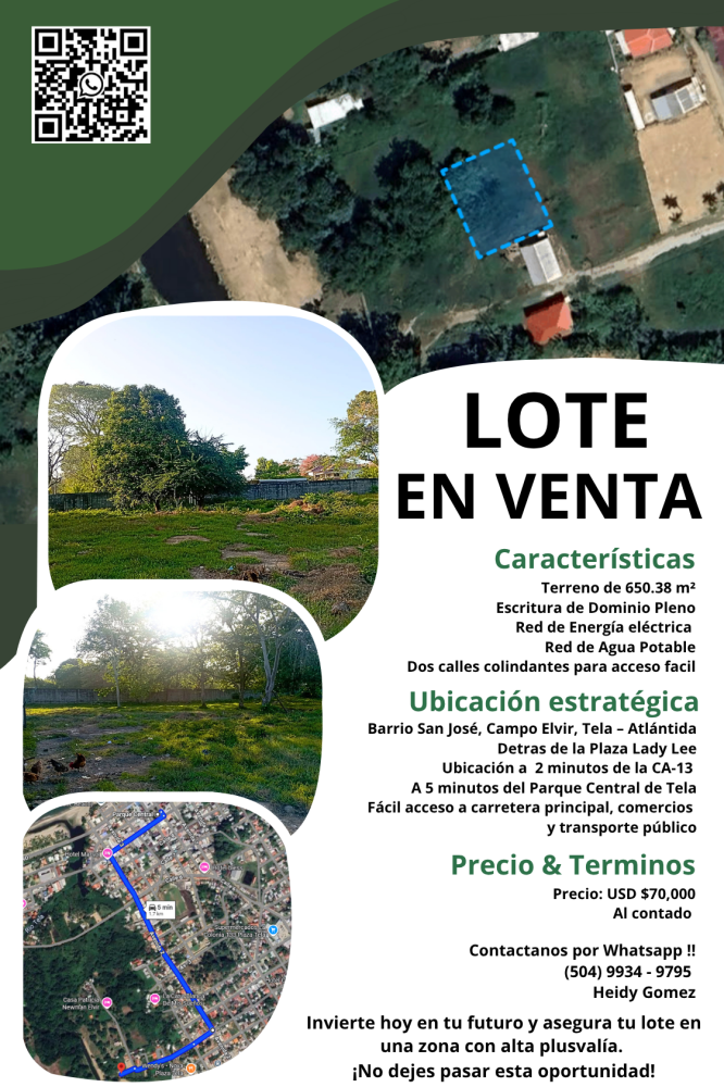 Propiedad en Honduras, Tela