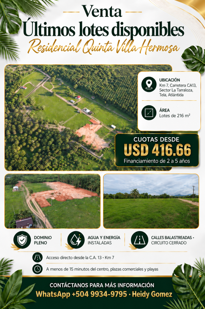 Propiedad en Honduras, Tela